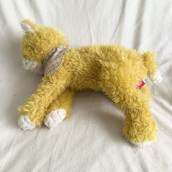 Bunnies By The Bay Yellow Alley Cat Kitten Bandana Together At Last Stuffed Toy - Picture 3 of 7